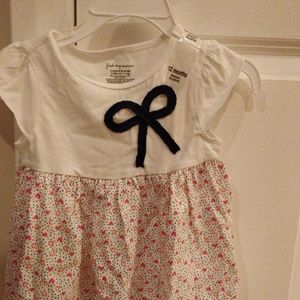 Baby girl short sleeve dress